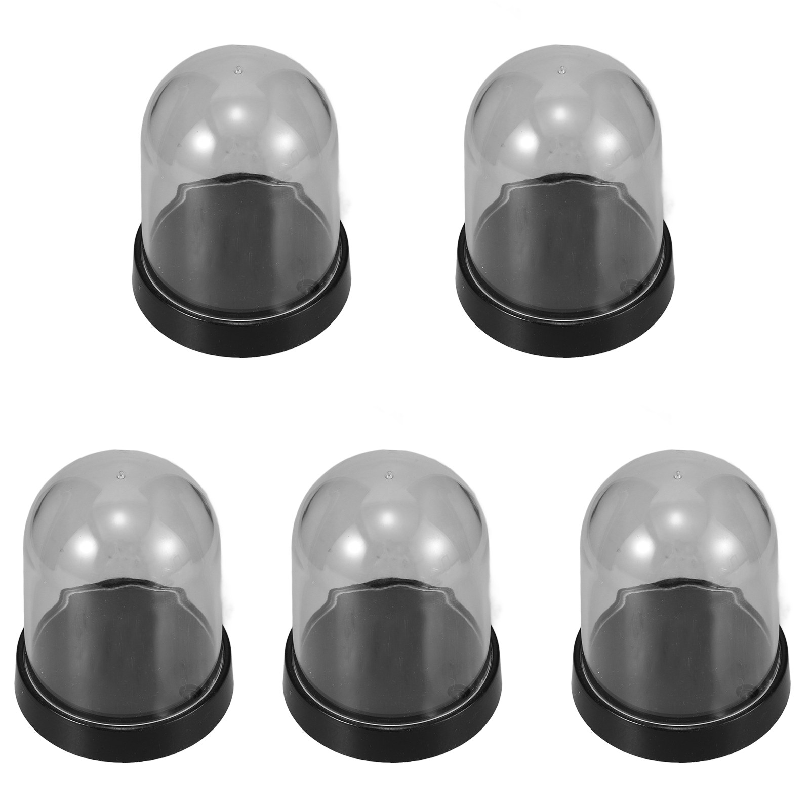 5 sets kristalheldere plastic  - Plastic Dome Clear recensie en prijs