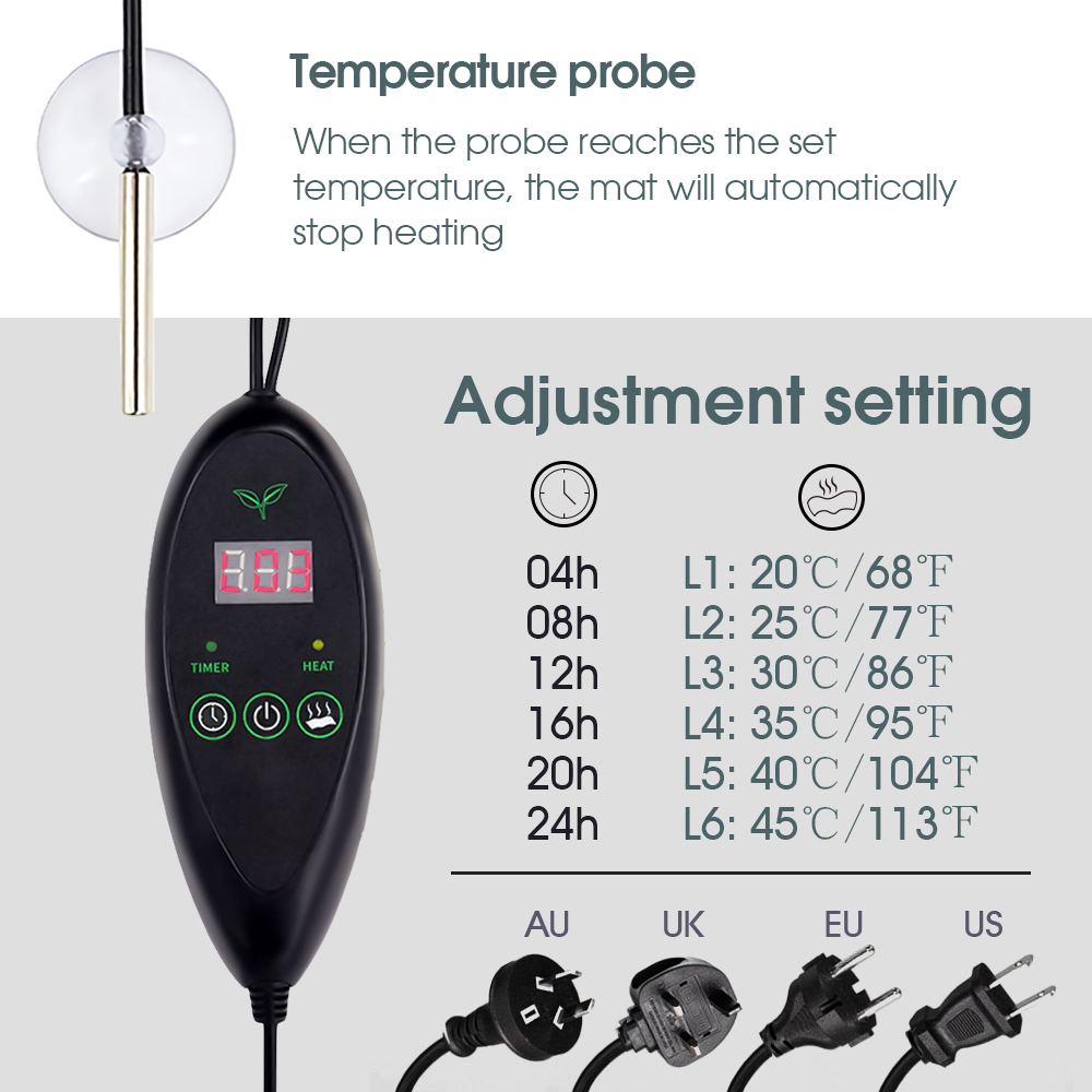 Warme Zaailingen Doos Verwarmi - Heat Mat Seedling recensie en prijs